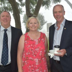 David Brett, Jo Sheppard & Pat Weir MP