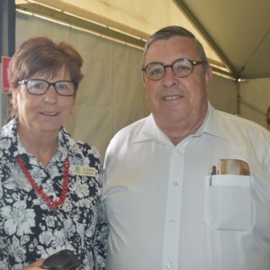Cr Anne Glasheen & Peter Stronge